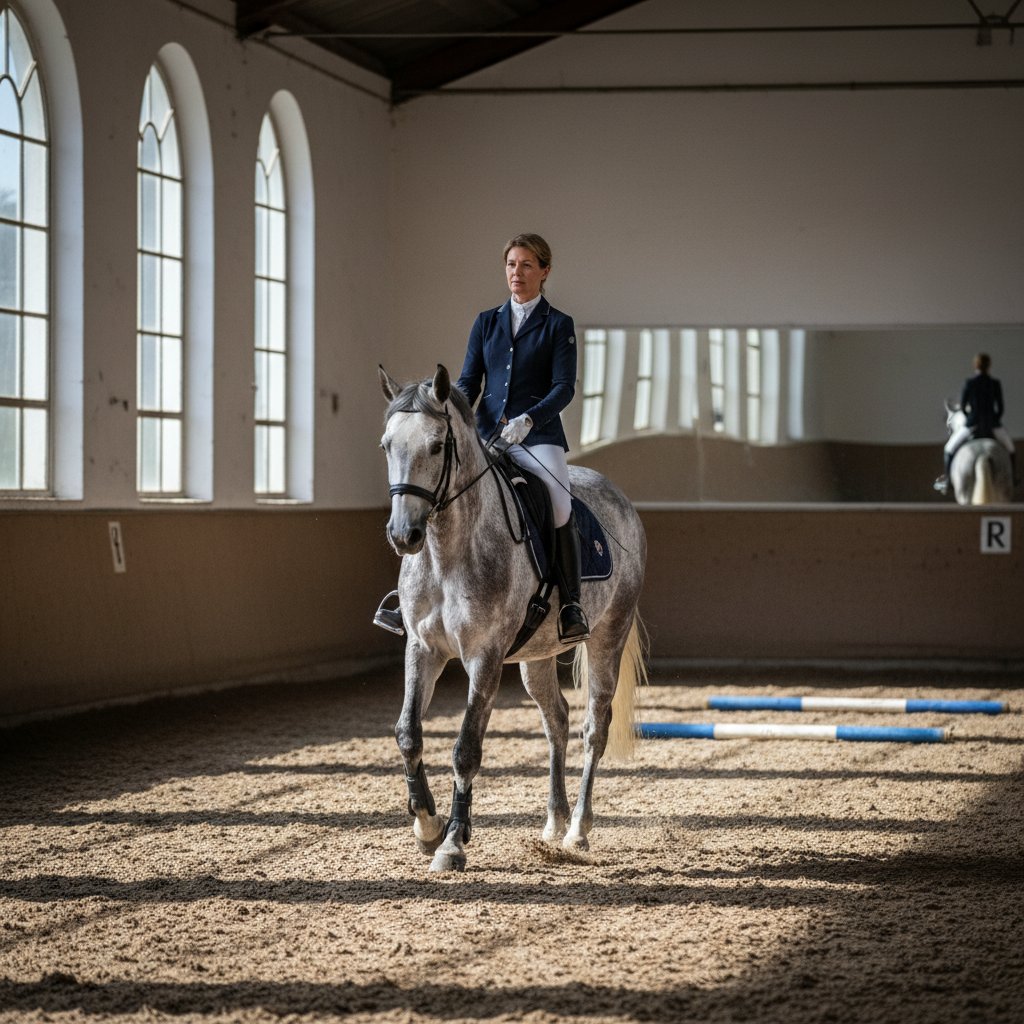 Equestrian coaching at Qezope
